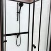 купить Душевая кабина Linia H2O Fiori 900x900x2000 /130 4 мм в Кишинёве 