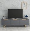 купить Тумба напольная для TV Trendy Prag Antracit (GTR000201) в Кишинёве 