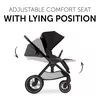 купить Детская коляска Hauck Carucior 2in1 Walk N Care Air Set Black в Кишинёве 