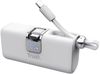 купить Аккумулятор внешний USB (Powerbank) Trust TR26105 PACTO Pocket powerbank, 5000mAh, LED display, White в Кишинёве 