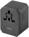 купить Зарядное устройство сетевое UNIQ Uniq Tavel Adapter Charcoal 18W, Black в Кишинёве 
