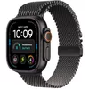 купить Смарт часы Apple Watch Ultra 4 GPS Cellular 49mm Black Titanium Case with Black Titanium Milanese Loop M MJAV4 в Кишинёве 