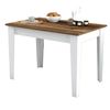 купить Стол Trendy Kiev 511-Nuc, Alb 110x75x72cm в Кишинёве 