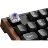 купить Клавиатура Keychron K10 HE QMK Wireless (K10H-F1), Aluminum+Wood Frame в Кишинёве 