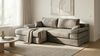 купить Диван Sofyno ATLAS canapea de colț extensibilă R (Silk Pola 21 Gri) в Кишинёве 