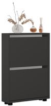 купить Полка для обуви Mobildor-Lux Leo Slim 50x16x86H cm Anthracite в Кишинёве 