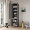 cumpără Dulap pentru copii MebelStar NEO 2D 50x50x210 Grey (MBS-1175) în Chișinău 