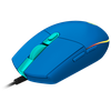Gaming Mouse Logitech G102 Lightsync, Optical, 200-8000 dpi, 6 buttons, Ambidextrous, RGB, Blue USB 