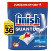cumpără Detergent mașina de spălat vase Finish Quantum Lemon 36 tab (1532) în Chișinău 