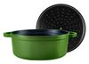 купить Кастрюля Voeux Kitchenware ST-100 Castron din fontă 24cm, Foret в Кишинёве 