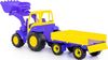 cumpără Mașină Полесье 0520 Jucarie Tractor Cempion cu remorca si caus 2fel B în Chișinău 