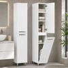 купить Шкаф-пенал Mashtab 12340 Agat cu coș 450x350x1900 Alb в Кишинёве 
