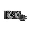 AIO Liquid Cooling Deepcool "LE500 " (<32.9dBA, 85.85CFM, 2x120mm, 6-Color LED, 1238g.) 