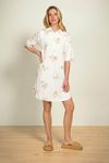 купить Домашний текстиль Pip Studio 51.504.596 Dewi Short Sleeve Nightdress Blossom Chique White XXL White в Кишинёве 