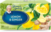 GRANDMA'S TEA Lemon with Ginger, 20 пак