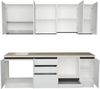 купить Мебель для кухни ArtFlame GOLA White (2.4 m.l.) в Кишинёве 
