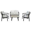 купить Садовая мебель Deco Set Terasa Eden Grey+Dark Brown Legs в Кишинёве 