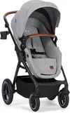 cumpără Сărucior pentru copii KinderKraft 3 in 1 B-TOUR (MINK) KSBTOU00LGR3000 light grey în Chișinău 