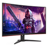 31.5" Monitor Gaming AOC CQ32G2SE/BK, VA 2560 x 1440 WQHD, Black 