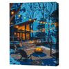 купить Картина по номерам BrushMe BS54486 40x50cm (în cutie) Seara în lumina ghirlandelor в Кишинёве 