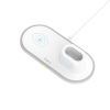 Încărcător wireless Hoco CW21 Wisdom 3 in 1 (10W) [White]