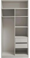 cumpără Dulap Mashtab 12249 FLEXO M3 cashmere uși cashmere 1000x530x2200 în Chișinău 