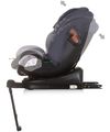cumpără Scaun auto Chipolino STKTRN02403GY I-Size 40-150cm Isofix 360 Tourino Grey Mix în Chișinău 
