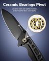 купить Нож походный Sencut S23077-3 Borzam, mâner Canvas Micarta, Liner Lock в Кишинёве 