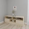 cumpără Comodă TV Smartex (16331) Т6 120cm TV Grafit+Stejar Deschis în Chișinău 