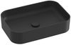 купить Раковина Ravak Ceramic Slim 550 R 55x37x12cm Black matt XJX0D155001 в Кишинёве 