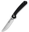 купить Нож походный Sencut S25007-2 Skelfin, G10 negru, Button Lock в Кишинёве 