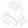 cumpără Hotă Elica BOXIN PLUS IXGL/A/90 (PRF0097796A) în Chișinău 