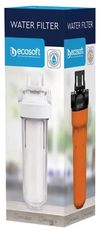 cumpără Filtru de curgere pentru apă Ecosoft 47EK0158 10", FI, 3/4", 30bar, cu cartus 5mkm în Chișinău 