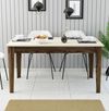 cumpără Masă Trendy Milan 517-Nuc, Crem 145x75x88cm în Chișinău 