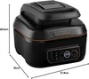 cumpără Friteuza cu aer cald Russell Hobbs 26520-56 SatisFry Air&Grill Multi 5.5 lit în Chișinău 