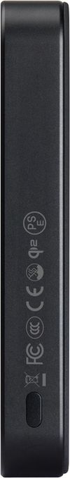 cumpără Acumulator extern USB (Powerbank) Pitaka Qi2 Black/Grey 10000MAH (PBQ2501) în Chișinău 