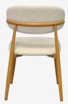 купить Комплект стол и стулья Evelin di Costacurta стол DT 404-1Wo + 3 стула QT-284Wo Light beige в Кишинёве 