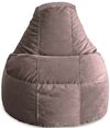 cumpără Fotoliu BeanBag BeanBag BM5894, Velur de lux, XL, Fumuriu în Chișinău 