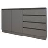 купить Комод Smartex (16102) Т2 140cm Grafit в Кишинёве 