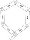 купить Аксессуар для велосипеда Abus Lacăt biciclete uGrip BORDO 5700K/80 lime SH в Кишинёве 