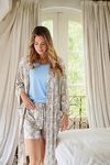 купить Домашний текстиль Pip Studio 51.510.932 Naomi Kimono Kairi Bloom Blue L Blue в Кишинёве 