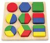 купить Головоломка Viga 58573 Puzzle sortator cu forme geometrice si fractii в Кишинёве 