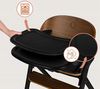 купить Стульчик для кормления Lionelo Celia 3in1 Black Wood в Кишинёве 