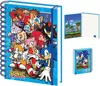 купить Блокнот Pyramid International Sr74295 Sonic The Hedgehog (Green Hill Zone Gang) A5 Wiro Notebook в Кишинёве 