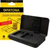купить Зарядное устройство для фото-видео Patona 4158, Retro Dual Charging Case USB-C for Fuji NP-W126 в Кишинёве 