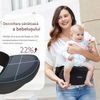 купить Кенгуру Momcozy HC002-BL12NB-A Suport ergonomic pe sold Carrier Black Medium в Кишинёве 