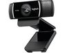 купить Logitech C922 Pro Stream Webcam, Microphone, Autofocus, Full HD 1080p 30fps/720p 60fps video streaming, Photos 15 megapixels (soft. enh.), Tripod, RightLight2&RightSound, USB 2.0 (camera web/веб-камера) в Кишинёве 