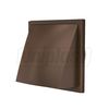 cumpără Grila plastic exterior cu supapa 150 x 150 mm cu flansa D.100 (maro) ND10FVB  EUROPLAST în Chișinău 