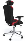 купить Офисное кресло Kulik System Victory black-red в Кишинёве 