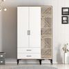 купить Шкаф Trendy Kumsal PT-Nuc, Alb в Кишинёве 